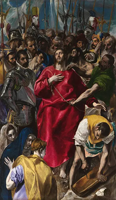 Disrobing of Christ El Greco